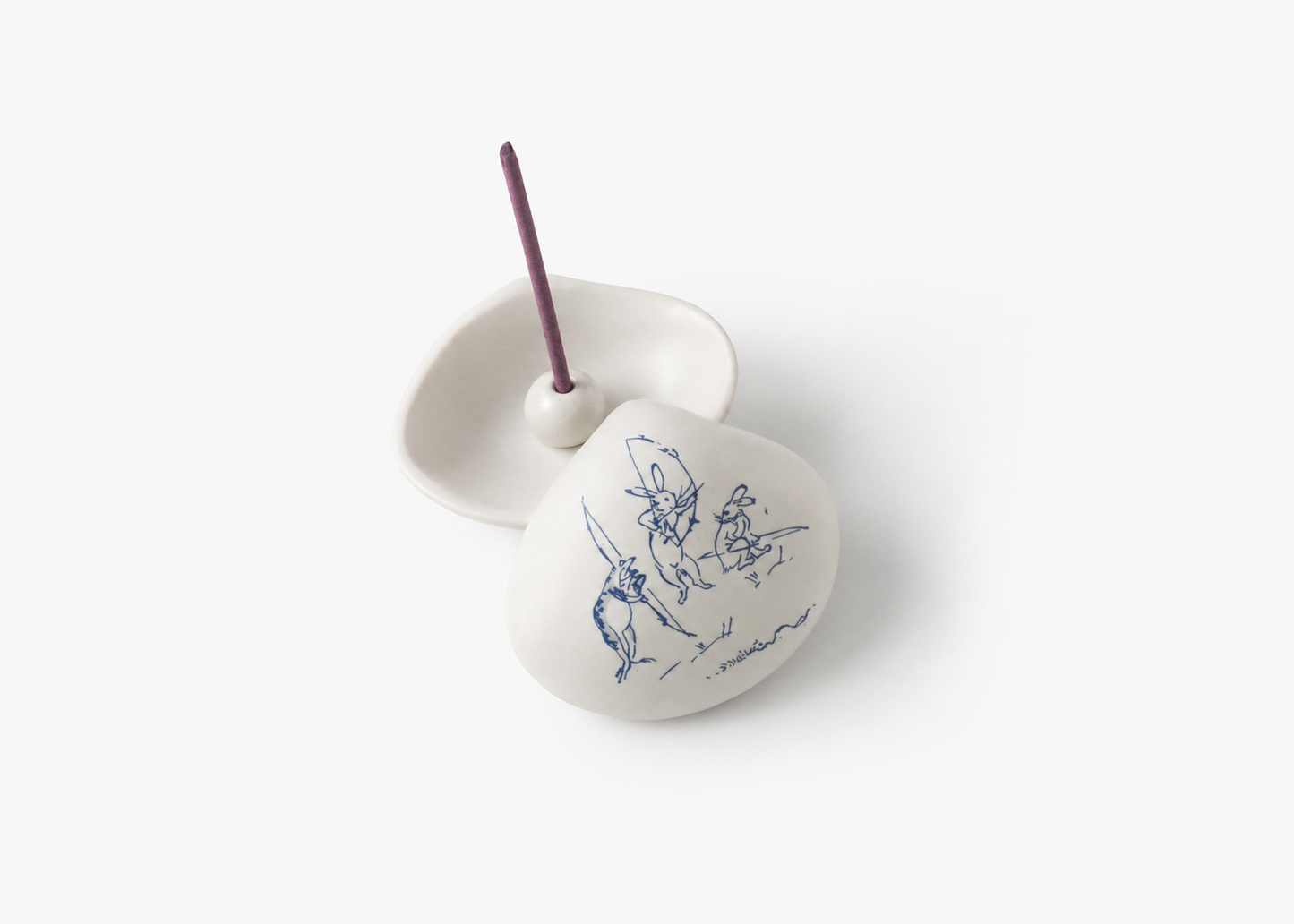 Kousaido Incense Holder - Shell shape